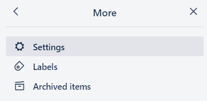 Trello Board Settings